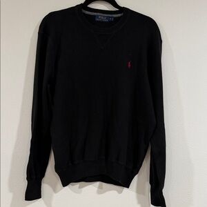 Polo by Ralph Lauren Men's Black Crewneck Sweater